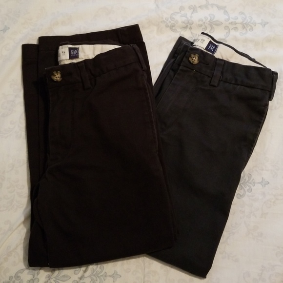 GAP Bottoms 2 Pairs Gap Boys Pants Poshmark
